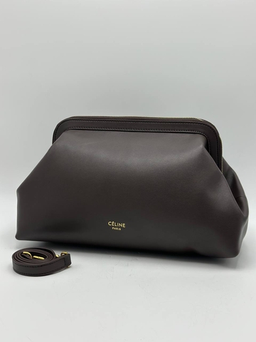 Celine сумка женские натуральная кожа коричневые люкс 822182QN