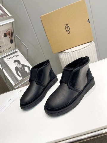 UGG угги мужские натуральная кожа зимние черные 975961CP