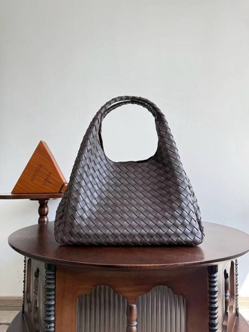 Bottega Veneta сумка женские натуральная кожа коричневые премиум 421333ZE