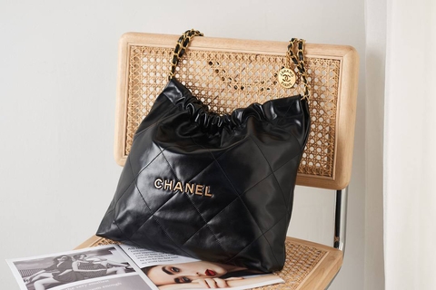 Chanel сумка женские натуральная кожа черные премиум 771789DY