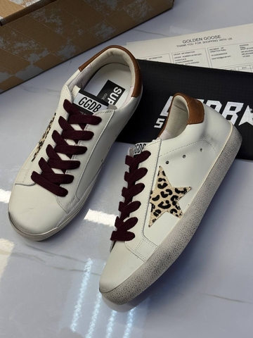 Golden Goose кроссовки женские натуральная кожа летние весенние / осенние белые премиум 876448VV