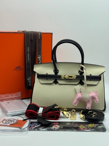 Hermes сумка женские натуральная кожа бежевые люкс 189836DR