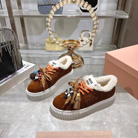 Miu Miu кроссовки 454583CO в GLOBESTYLE