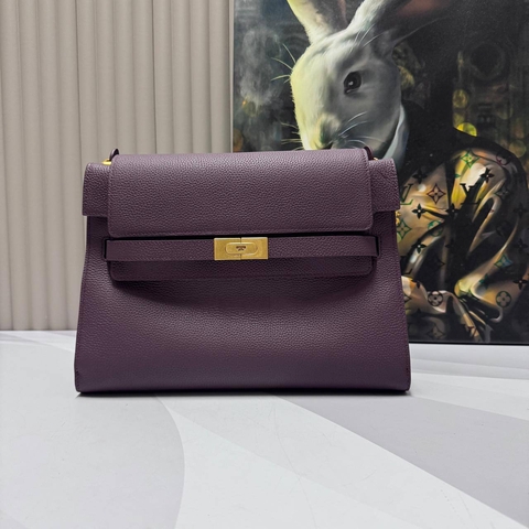 Tory Burch сумка женские натуральная кожа фиолетовые люкс 234556ZG