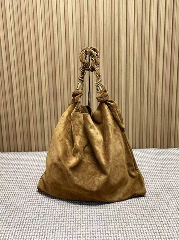 Yves Saint Laurent сумка женские натуральная замша оранжевые премиум 109914GE