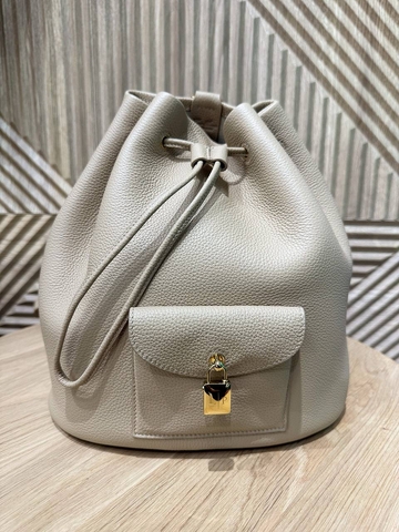 Loro Piana рюкзак женские натуральная кожа бежевые премиум 380427KG