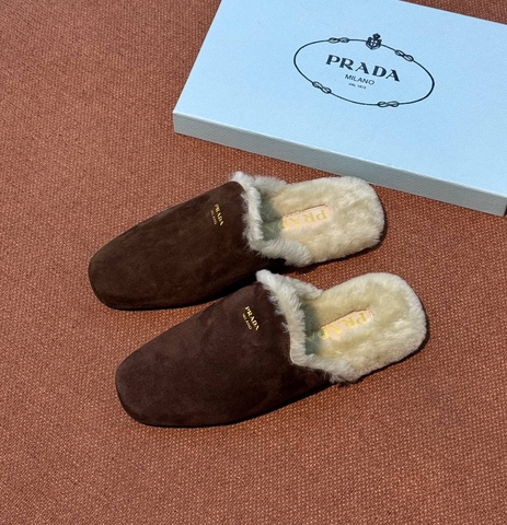 Prada мюли артикул 891125II в интернет-магазине «GLOBESTYLE»