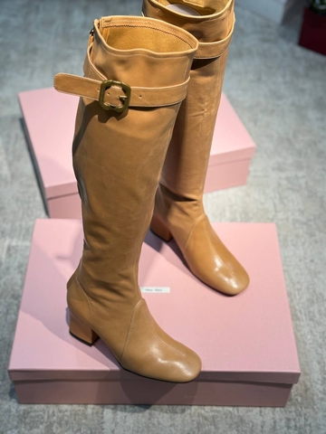 Miu Miu сапоги артикул 174739AK в интернет-магазине «GLOBESTYLE»