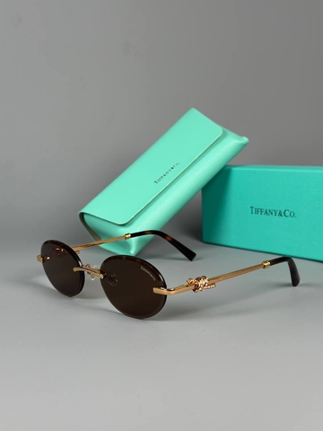 Tiffany & Co. очки женские золотистые премиум 275967CI