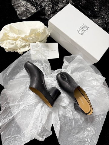 Maison Margiela мюли женские натуральная кожа летние черные премиум 602102FR