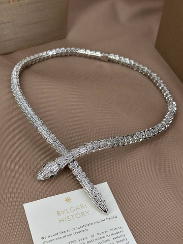 Bvlgari Serpenti Viper колье женские люкс 659871TG
