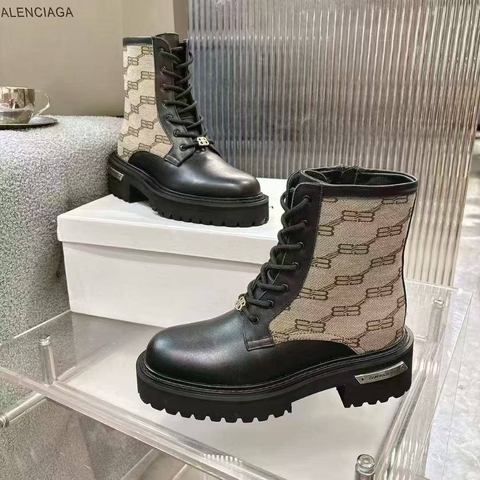 Balenciaga ботинки артикул 175534PO в интернет-магазине «GLOBESTYLE»