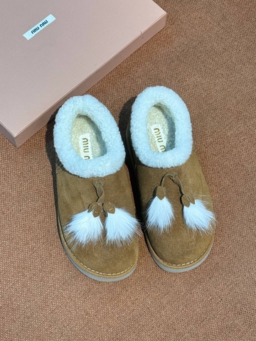 Miu Miu угги артикул 509724QC в интернет-магазине «GLOBESTYLE»