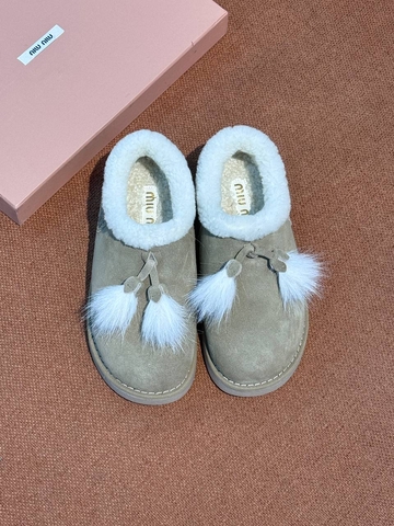 Miu Miu угги артикул 422615MB в интернет-магазине «GLOBESTYLE»