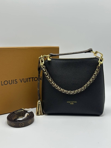 Louis Vuitton сумка женские натуральная кожа черные люкс 686528WI
