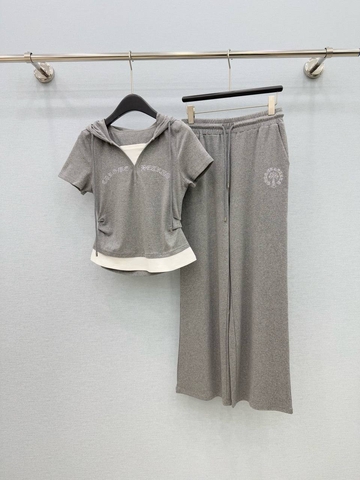 Chrome Hearts костюм женские серые премиум 740311WD