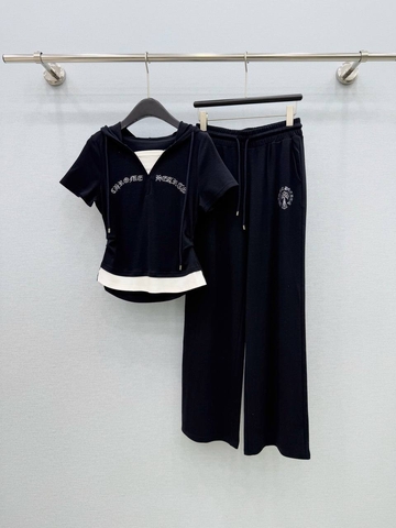 Chrome Hearts костюм женские черные премиум 467508SQ