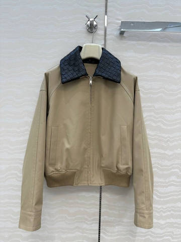 Bottega Veneta бомбер женские бежевые премиум 537765TN