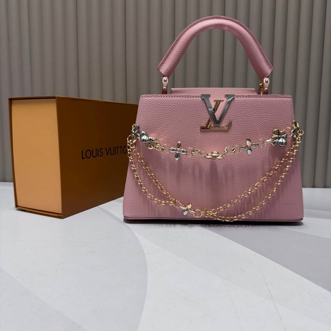 Louis Vuitton сумка женские натуральная кожа розовые люкс 934461YY