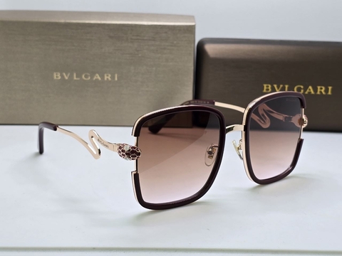 Bvlgari очки женские коричневые премиум 803691BE