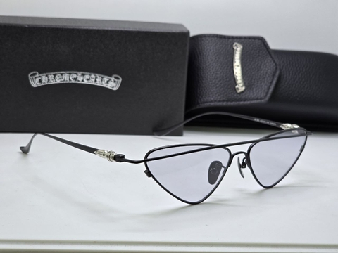 Chrome Hearts очки женские черные премиум 194615VI