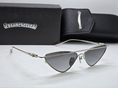 Chrome Hearts очки женские серебристые премиум 368574IC