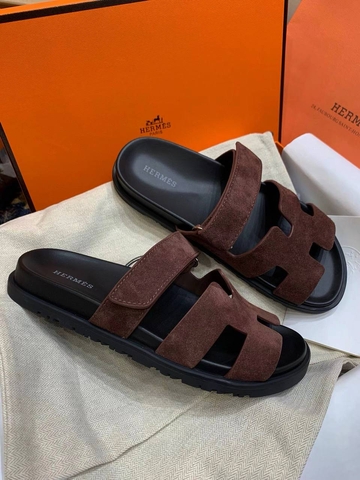 Hermes шлепанцы артикул 315909TJ в интернет-магазине «GLOBESTYLE»