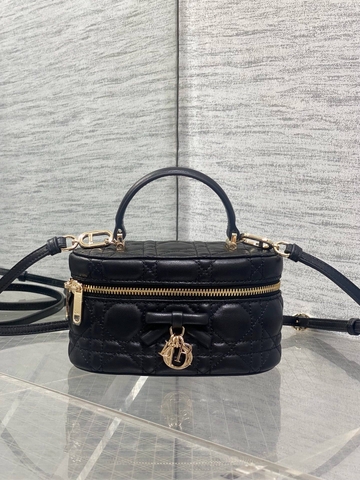 Dior сумка женские натуральная кожа черные премиум 379470KU