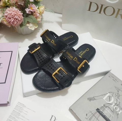 Chanel шлепанцы женские натуральная кожа летние черные люкс 969225OK
