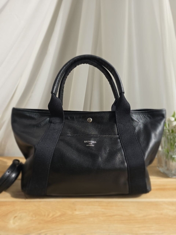Balenciaga сумка женские натуральная кожа черные люкс 210975NP