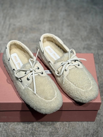 Miu Miu лоферы артикул 146512XL в интернет-магазине «GLOBESTYLE»