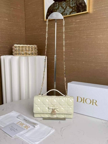 Dior сумка женские натуральная кожа бежевые премиум 507241LV