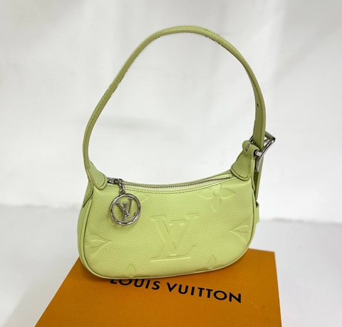 Louis Vuitton mini moon сумка женские натуральная кожа зеленые премиум 728640VB