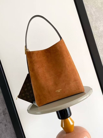 Louis Vuitton сумка женские натуральная замша оранжевые премиум 918921EQ