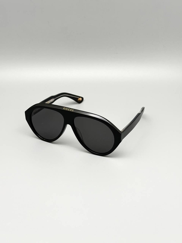 Gucci очки мужские женские черные премиум 478199CE