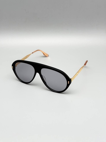 Gucci очки мужские женские черные премиум 339309JA