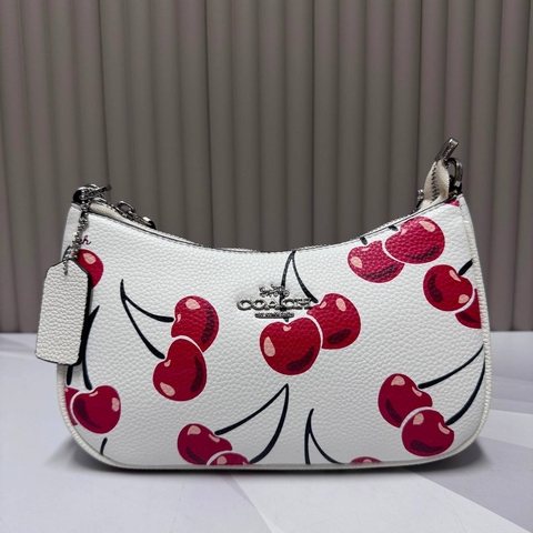Coach сумка женские канва натуральная кожа белые микс люкс 208695YL