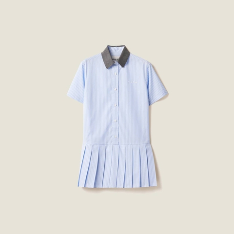 Miu miu платье женские голубые премиум 815496KO