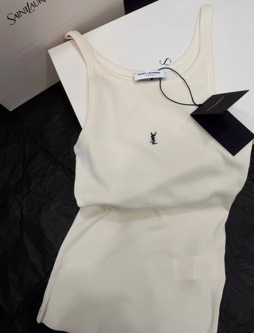 Yves Saint Laurent майка женские белые премиум 117719IS