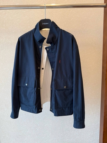 Yves Saint Laurent куртка женские синие премиум 564115LY