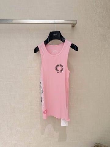 Chrome Hearts майка женские розовые премиум 365233AY