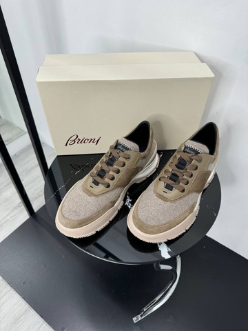 Brioni кроссовки артикул 225913DS в интернет-магазине «GLOBESTYLE»