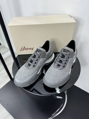 Brioni кроссовки артикул 753089BO в интернет-магазине «GLOBESTYLE»