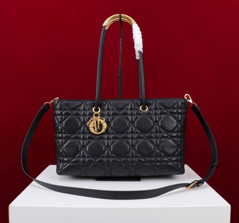 Dior сумка женские натуральная кожа черные премиум 153255ON