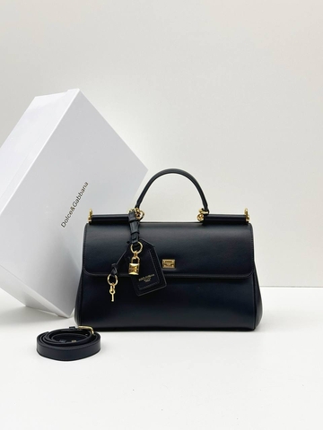 Dolce & Gabbana сумка женские натуральная кожа черные люкс 795579DW