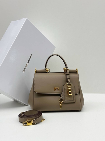 Dolce & Gabbana сумка женские натуральная кожа коричневые люкс 994916ID