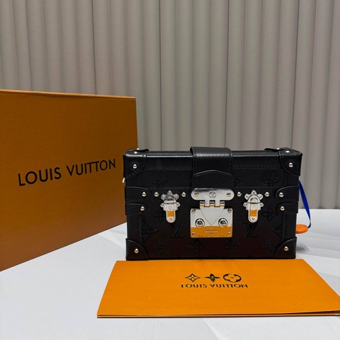 Louis Vuitton сумка женские натуральная кожа черные люкс 333081BB
