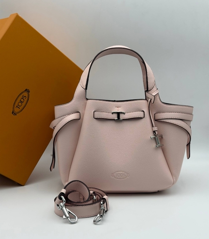 Tod’s сумка женские натуральная кожа розовые люкс 816701MF