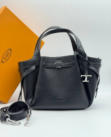 Tod’s сумка женские натуральная кожа черные люкс 876981KL