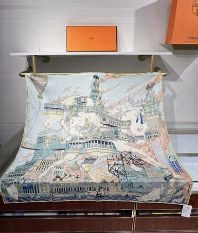 Hermes платок артикул 197760JV в интернет-магазине «GLOBESTYLE»